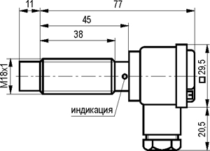 Габариты ISN ET4A-22-8-LP